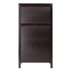 Cave à vin 20 bouteilles avec porte-verres – Expresso, bois massif et composite, modulaire