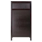 Cave à vin 20 bouteilles avec porte-verres – Expresso, bois massif et composite, modulaire