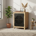 vidaXL Sideboard 23.6x13.8x29.5 Solid Mango Wood