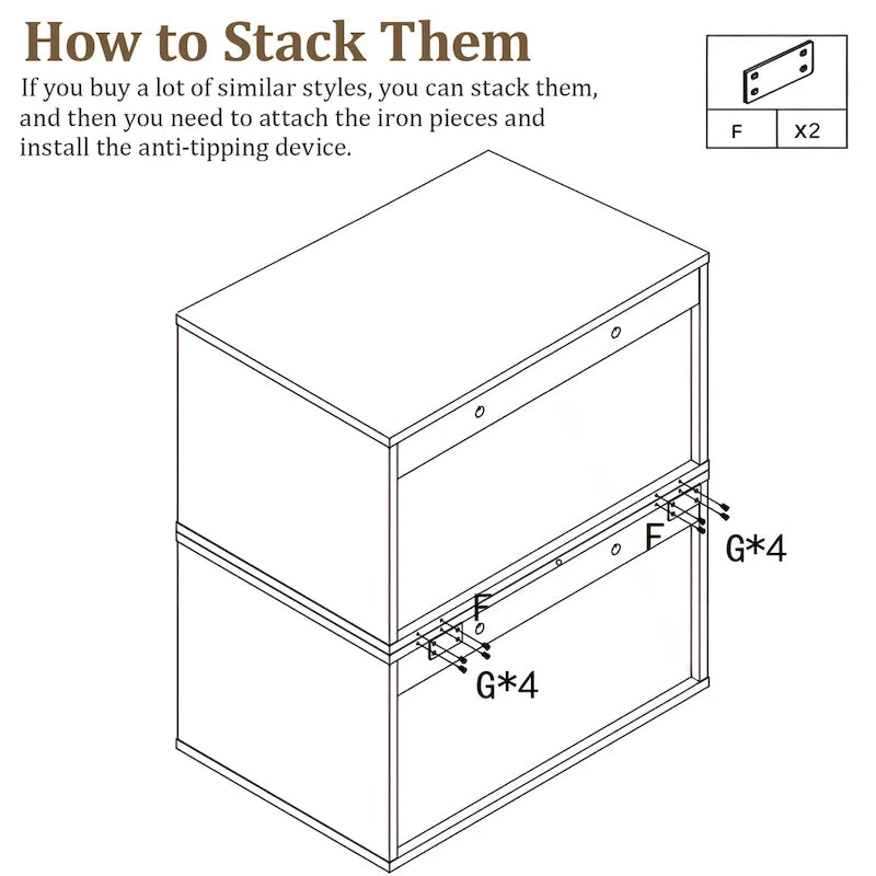 Meuble de rangement 24 cubes avec porte coulissante – Beige, finition bois, bibliothèque ouverte